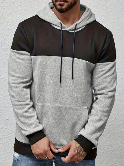 Gray/Black Pullover hoodie