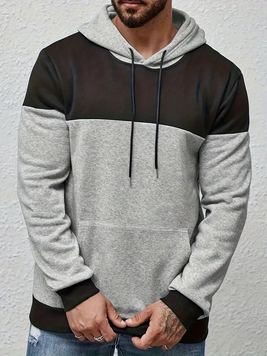 Gray/Black Pullover hoodie