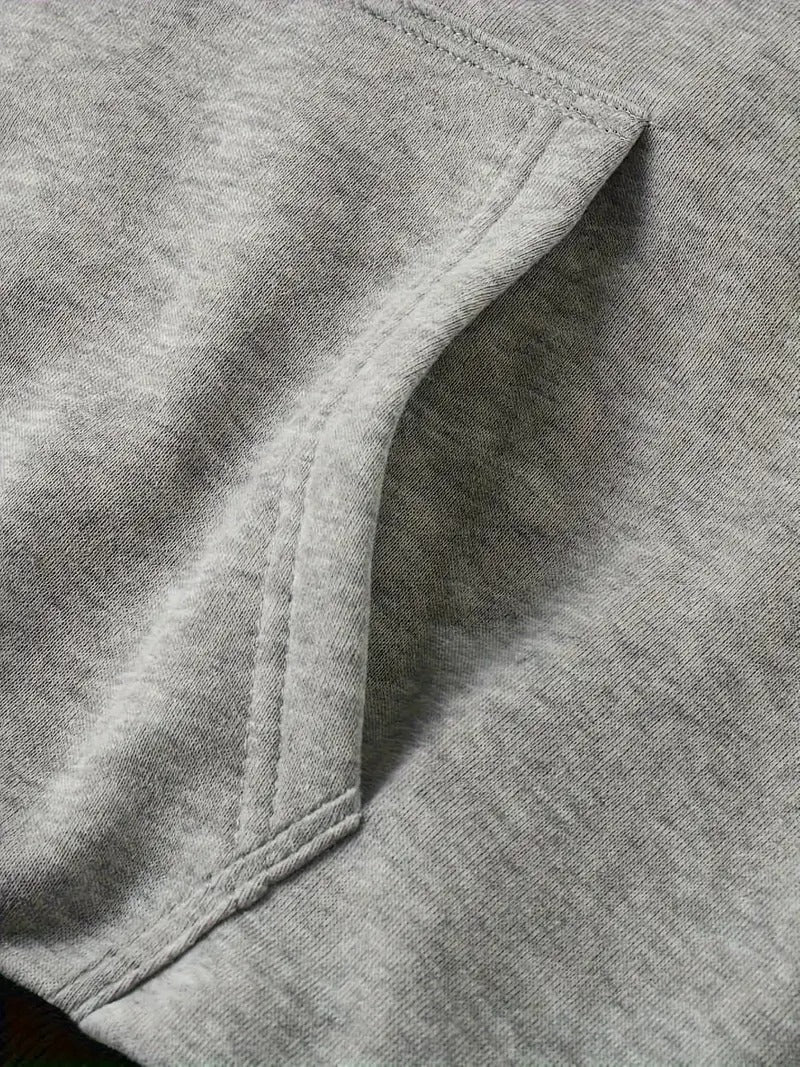 Gray/Black Pullover hoodie